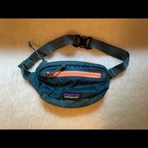 Patagonia Hip Pack In Tasmanian Teal w/ Peach Sherbert